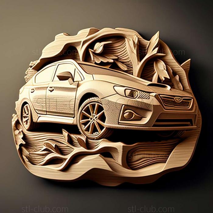 3D мадэль Subaru Impreza (STL)